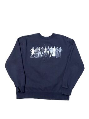 Taylor Swift Midnights eras crewneck sweatshirt navy blue L women’s